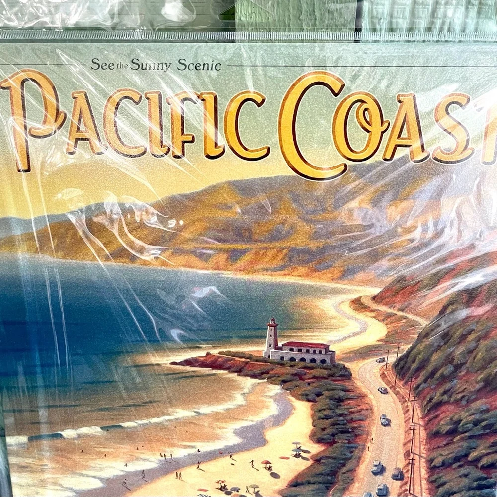 NEW Pacific Coast Metal Sign